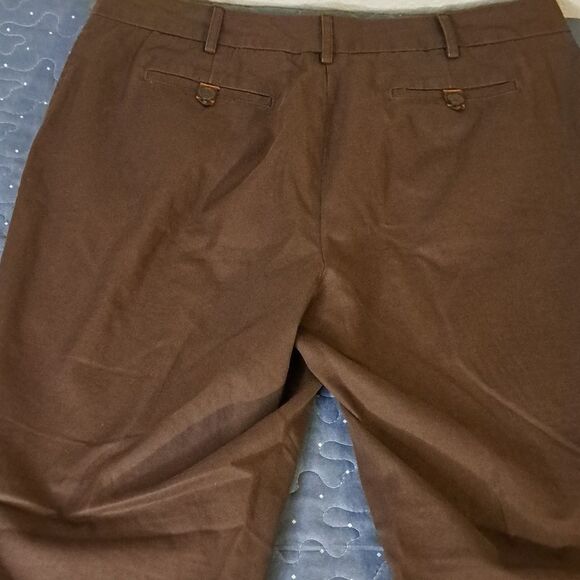 Lands' End brown pants size 12 - Picture 4 of 5